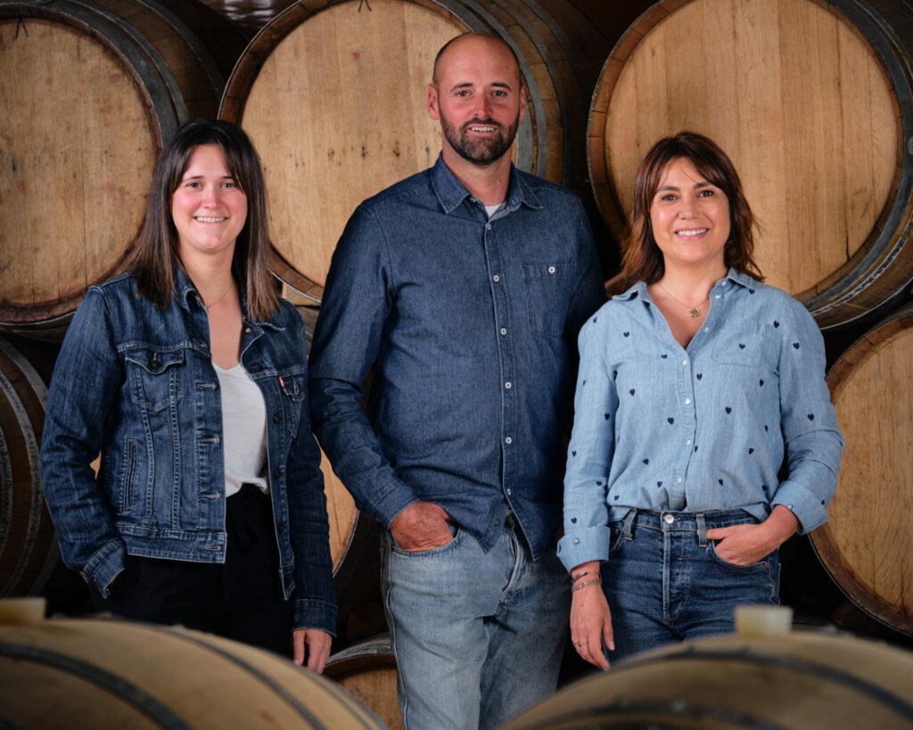Justine, Maxime et Laetitia du Domaine allemand