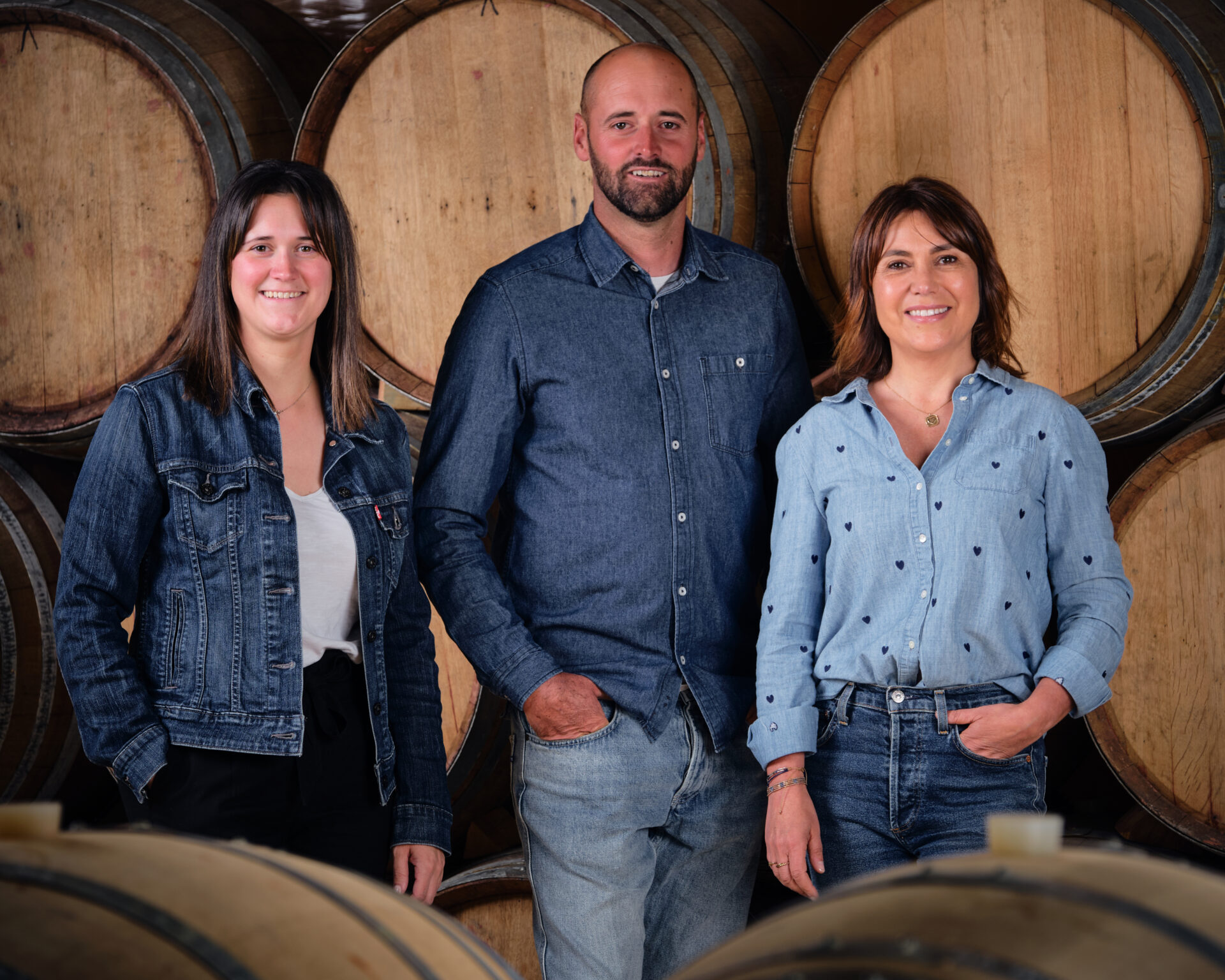 Justine, Maxime et Laetitia du Domaine allemand